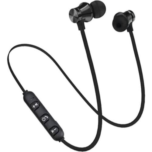 Magnetic Bluetooth 4.2 Earphone Sport Running Wireless Neckband Headset Headphone with Mic Stereo Music for All Smart Phone XT11