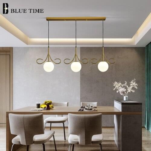 New Modern Led Pendant Light For Living room Dining room Bedside Light Hanging Pendant Lamp Indoor Lighting Fixtures Black&Gold