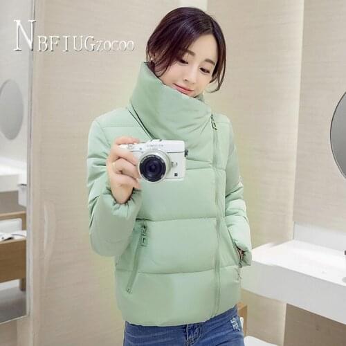 2020 Korean Plus Size Thick Women Parkas Preppy Style Candy Color Female Coat