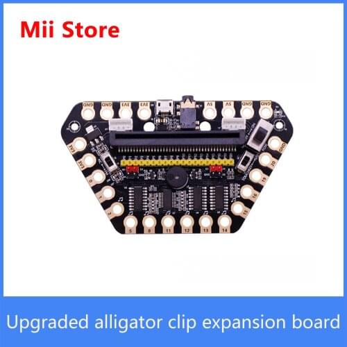 Yahboom Micro:bit V2 GPIO Alligator Clip Expansion Board For DIY Module Sensor Gameplay