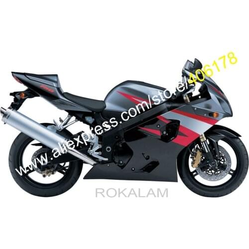 Aftermarket For Suzuki GSXR 600 04 05 GSXR600 GSXR750 2004 2005 K4 GSXR600 GSXR750 Red Fairings (Injection Molding)