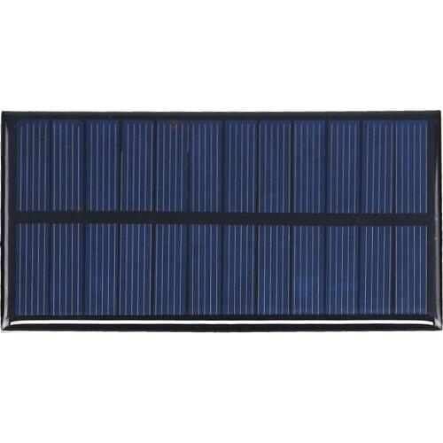 1PCS Solar Panel 6V 1W Mini Solar System DIY For Battery Cell Phone Chargers Portable Solar Cell 110x60mm