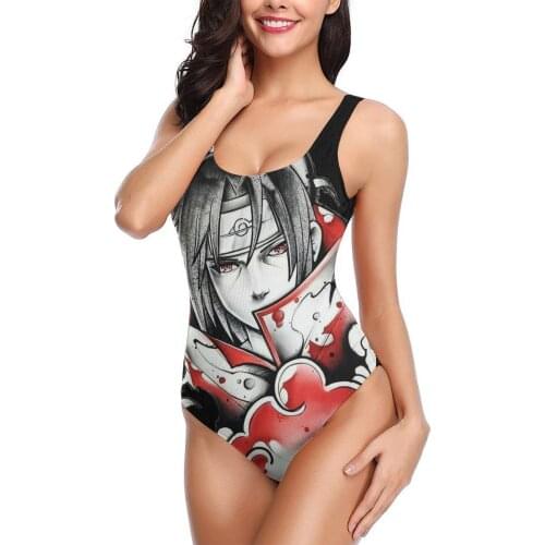 Women 2021 Exotic Bikinis Akatsuki (7) Women Swimsuit One Piece Swimwear Anime Cosplay Kawaii SwimSuit For Women