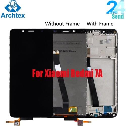For Xiaomi Redmi 7A LCD Display and Touch Screen With Frame Digitizer Assembly for Xiaomi Redmi 7A Screen 5.45inch
