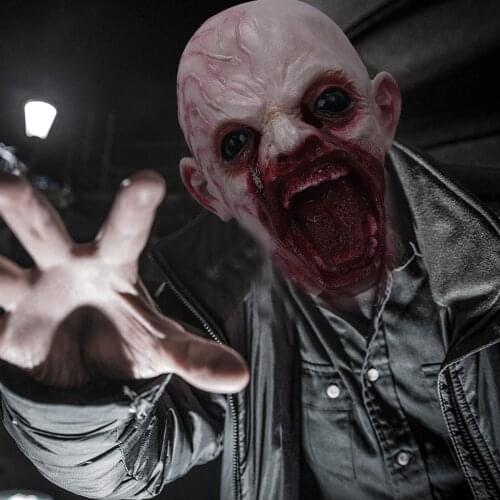 Creepy Halloween Mask Evil Cosplay Scary Halloween Costume Party Props Playing Props 2021 festival Gift маска masque