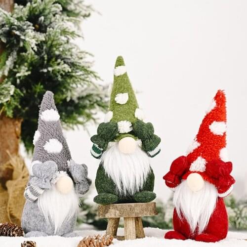 1pc Christmas Faceless Doll Santa Claus Christmas Decorations for Home Christmas Ornaments Xmas Gift Navidad Natal New Year 2022