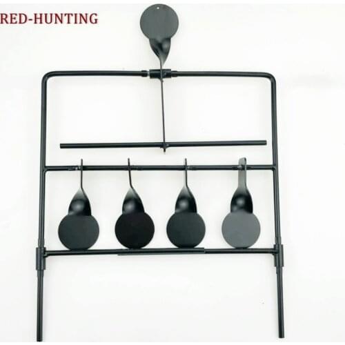 5 Targets for Airgun Lead Pellet Gun Air Rifle Airsoft Paintball Accessory for Marksmanship Training Hunting Shooting