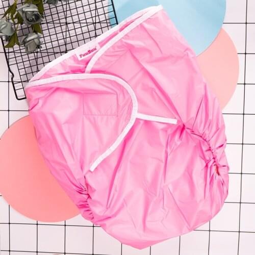 Free Shipping FUUBUU2016-Pink-M/L free adult diapers pvc adult diaper cloth diaper adult incontinence pants for adults ABDL