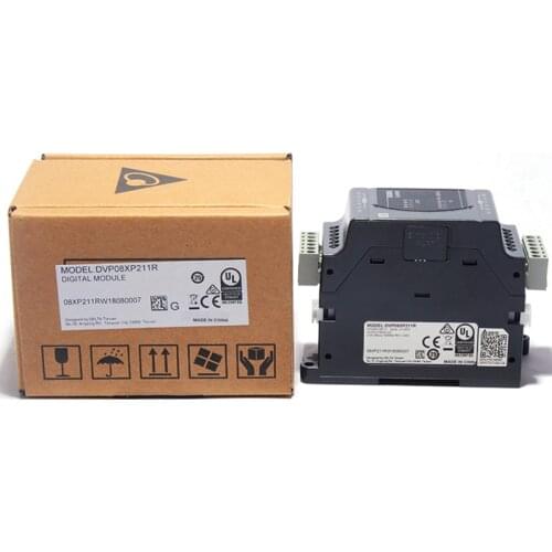 Delta PLC Modules DVP08XP211R ES2 Series Digital module DVP08XP211R for Mask Machine Material