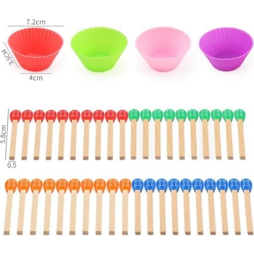 Kids Creative Wooden Match Stick Building Blocks Puzzle Game Teaching Aid Math Intelligent Puzzle Toy