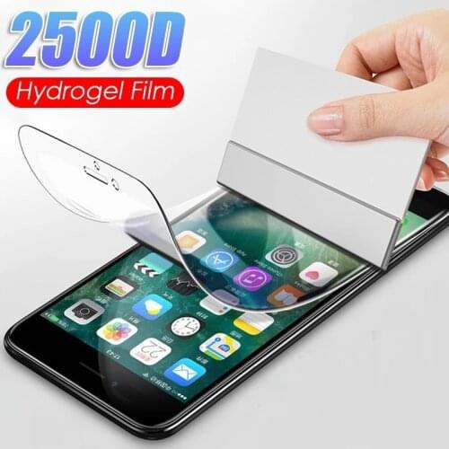 Full Cover Hydrogel Film On the For iPhone 7 8 6 6s Plus X Screen Protector On iPhone X XR XS MAX SE 5 5s 11 12 Pro