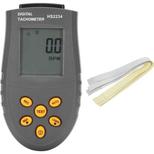HS2234 Digital Tachometers Non Contact Digital Display Speedometer Digital Tachometers 50-500mm