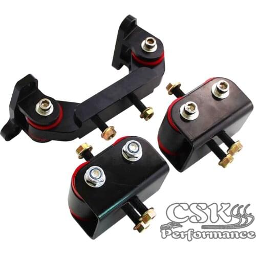 Engine Transmission Motor Mount Kit Fits For Subaru 04-12 WRX/STI 04-13 Forester