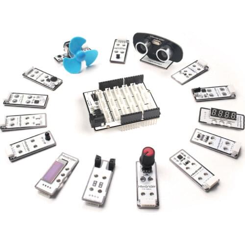 Robot Sensor Kit Compatible with Arduino Programming Robot sensor module compatible with Arduino programming microbit sensor kit