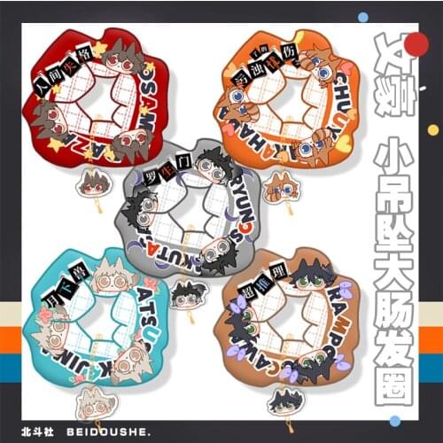 Anime Bungo Stray Dogs Nakahara Chuya Cute Hairpins Hair Accessories Hair ring Japanese Double Ponytail Handmade Headwear