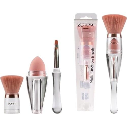 2021Hot 3In1 Professional Makeup Brush Set Foundation Powder Blush Eyeshadow Concealer Eye Make Up Brushes Cosmetic Beauty Tools