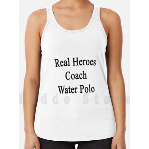 Real Heroes Water tank tops vest 100% Cotton Water Water Player Water Water Instructor Water Water Instructors