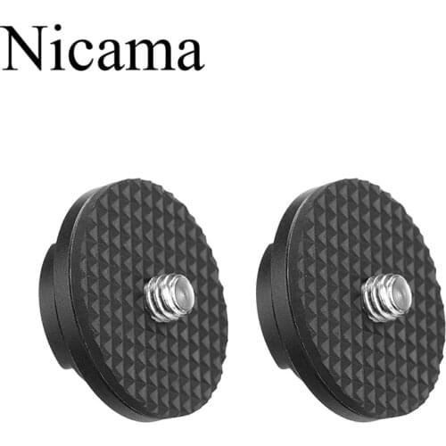 Nicama 2 Pack/Pcs Camera Hubs Screws, Mounting for The Camera Chest Harness System Vest Strap Belt