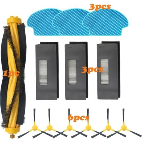 Main brush Filter mopping cloth pads for Ecovacs DEEBOT M80 M80 Pro DT85 DT83 DM81 DM85 Vacuum Cleaner spare parts