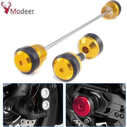 Pair For Yamaha TMAX 530 T MAX 2017 2018 2019 tmax530 SX/DX Motorcycle parts Falling Protection Front & Rear Axle Slider Falling