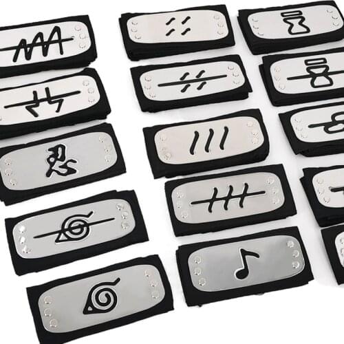 Anime Cosplay Rebellion Performing Headband Headwear Protector Forehead Size 4cm * 10cm KIds Pops