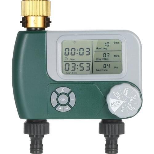 Programmable Digital Hose Faucet Timer Outdoor Battery Operated Automatic Watering Sprinkler System Irrigation Controller