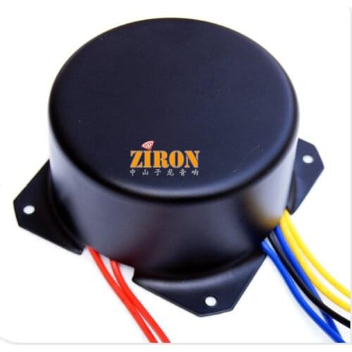 Toroidal transformer shielding cover for glue filling, baking varnish inner circle 90x inner height 59 hole distance 80 base 95