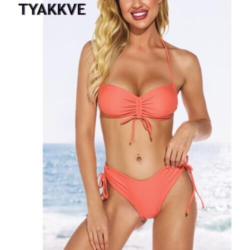 Розовые купальники TYAKKVE China At AliExpress