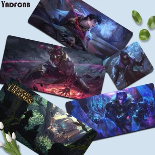YNDFCNB League of legends Aphelios Mice Retail Mousepad Size for Rubber Mousemats Deak Mat for overwatch/cs go/world of warcraft