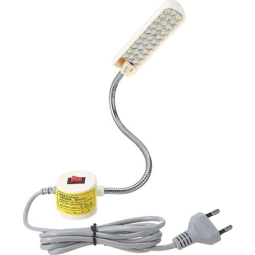 30 LED Sewing Machine Light Practical Accessories Luminaire Multifunctional Magnetic Working Mounting Base Gooseneck Lamp