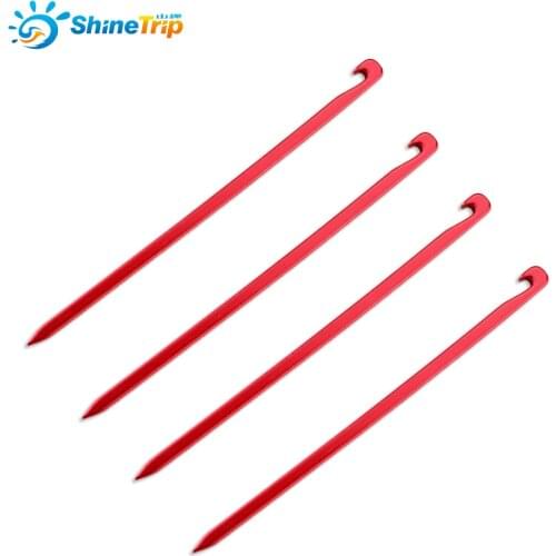 5 pieces Shinetrip Tent pegs Aluminium Alloy Tent Nails Stakes Hooks Outdoor Camping Accessories Equipment 15.5cm