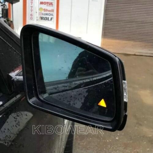Auto Heated Blind Spot Warning Wing Rear Mirror Glass For Mercedes-Benz W212 W204 W221 C180 C250 C300 C350 E200 E250 E300 E350