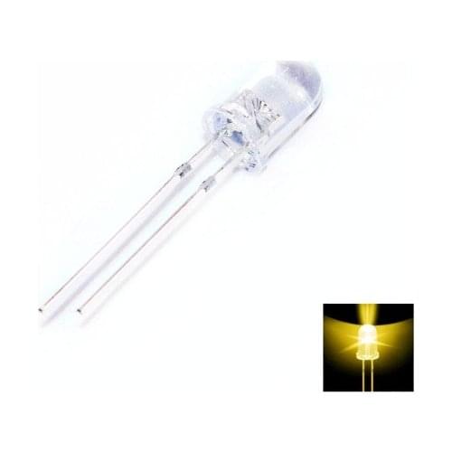 Free shipping 1000pcs/lot 5MM Yellow LED light emitting diode F5mm Yellow LED