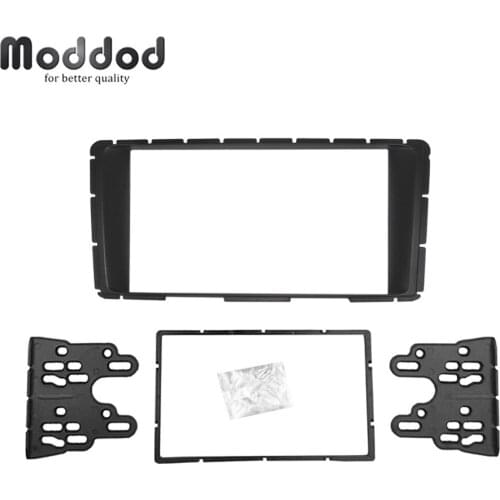 Double Din Fascia for Toyota Hilux 2011+ Stereo Panel Radio DVD Frame Dash Installation Mount Trim Kit Dashboard CD Bezel