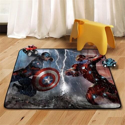 Disney Baby Play Mat 80x160cm Rug Flannel Carpet Rectangular Carpet In The Childrens Room Bedroom Carpet for Boys