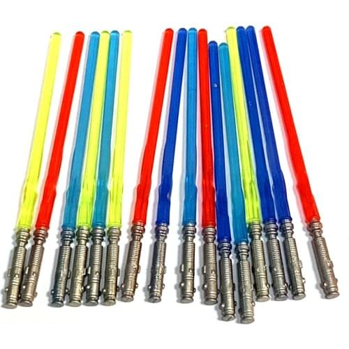 Lot 16PCS Mixed Star Light Saber Weapons Accessory Fits For 3.75'' Wars Action Figures Toys Colectible Rare