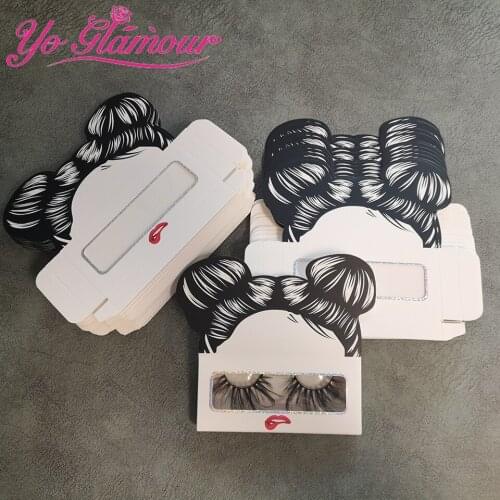Wholesale Eyelashes Box Case Empty New Glasses Creative Lashes Boxes Packaging Bulk Price Concessions With Custom Logo