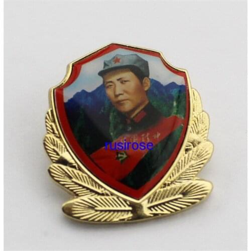Honor commemorative medal emblem customization, replaceable avatars,Hero Metal Brooch Badge