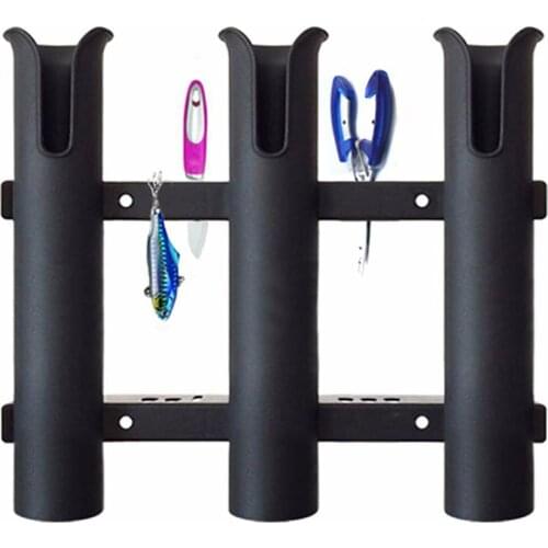 Tube Links Fishing Rod Holder Kayak Yacht Mounted Tube Socket Pole Bracket Stand Marine Fishing Box Lure Pliers Storage TOP