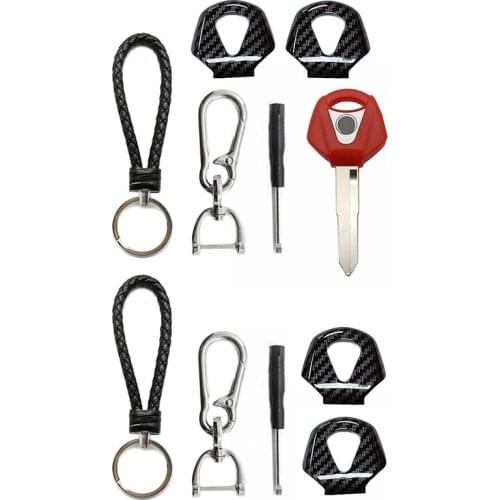 1 Set Motorcycle Key Shell Case Protective Cover for YAMAHA YZF XJR1300 FJR1300 MT09 MT07 XJ6 TMax FZ6 FZ8 R3 R1 R6