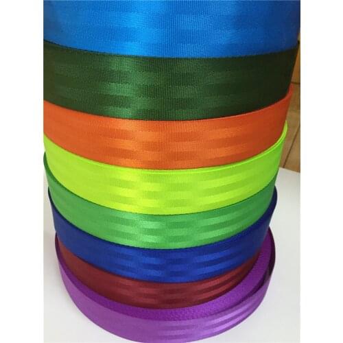 15 Meters a Rolls Car Satety Seat Webbing for DIY Harness Strap Airplane Belt