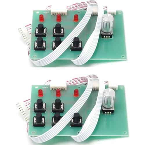 2pcs Refit Button Plate for ZXY-6005S ZXY-6010S ZXY-6020S Cable 30CM