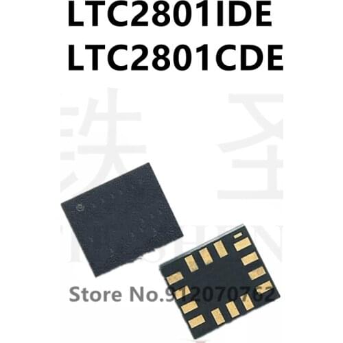 5PCS/LOT NEW LTC2801IDE LTC2801CDE LTC2801 2801 DFN12 IC