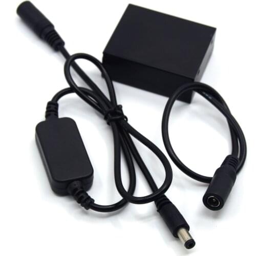 Power Adapter Charger cable 12V-24V step-down DC Cable+PS-BLH-1 Dummy Battery BLH1 for Olympus EM1 MARK II EM1-2 EM1 Mark 2