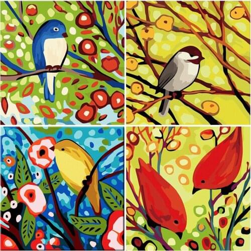 5D Diamond Painting Animal Bird Diamond Embroidery Cartoon Full Square Round Drill Resin Picture Of Rhinestones Home Decoration