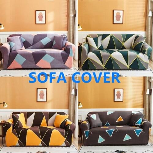 Sofa Cover Plaid Sofa Slipcover Elastic Sofa Covers for Living Room Funda Sofa Chair Couch Cover Home Decor 1/2/3/4-seater