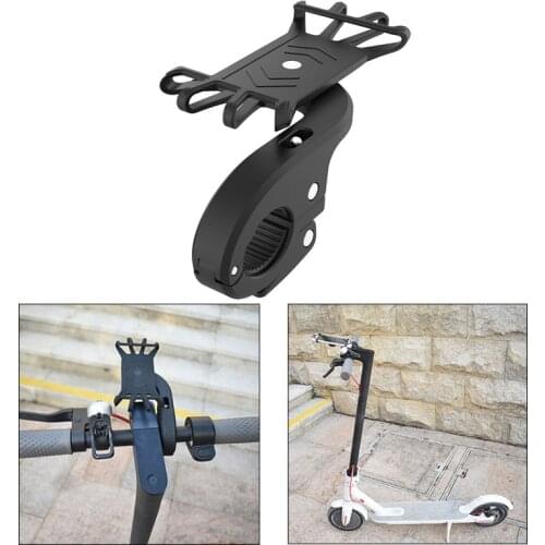 Phone Holder for xiaomi Electric Scooter Accessories Universal Motorcycle Bicycle Support Adjustable Bike Phone Holder Safety