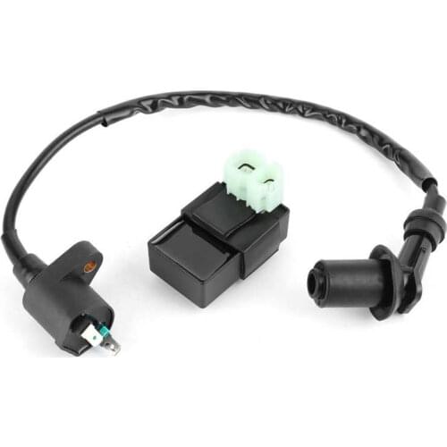 Ignition distributor car accessories Ignition Coil + CDI Unit Replacement Fit for PIT PRO Quad Dirt Bike ATV GY6 125cc 150cc