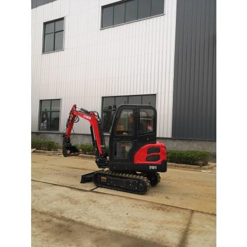 Hot Sale Mini 1.8Ton Small Digger Crawler Excavator Machine 2021 New Designed