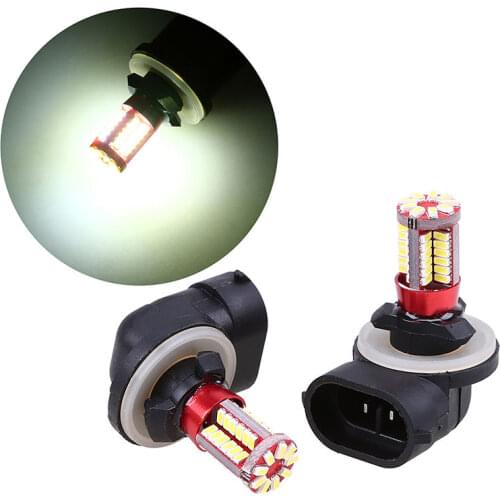 H27 881 H27W 862 886 894 896 898 57 smd 3014 led car Front Fog Lamp Daytime Running Lights Bulb 12V